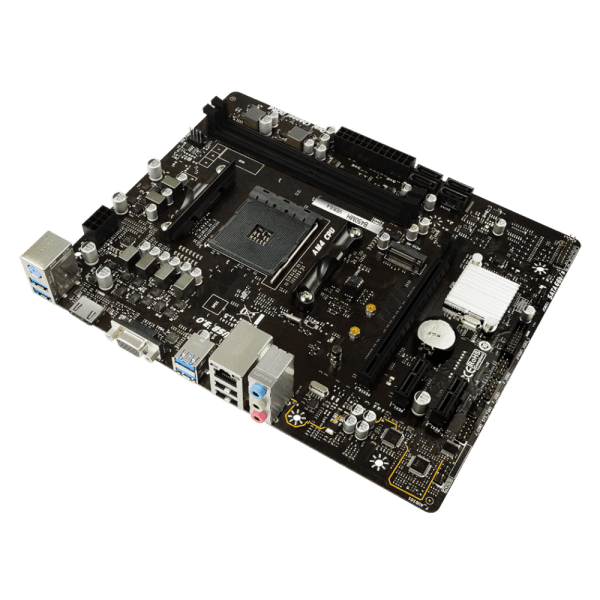 Biostar B450MH Motherboard AMD Socket AM4 DDR4 NVME - Gambar 2