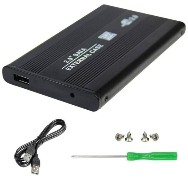 Enclosure External Casing HDD/SSD 2.5" SATA USB 2.0 - Gambar 2