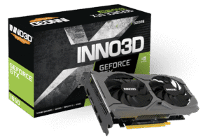 INNO3D VGA Card Nvidia Geforce GTX 1650 Twin X2 OC 4GB GDDR6 192Bit