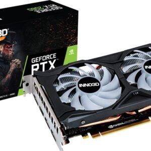 INNO3D VGA Card Nvidia Geforce RTX 2060 Twin X2 6GB GDDR6 192Bit
