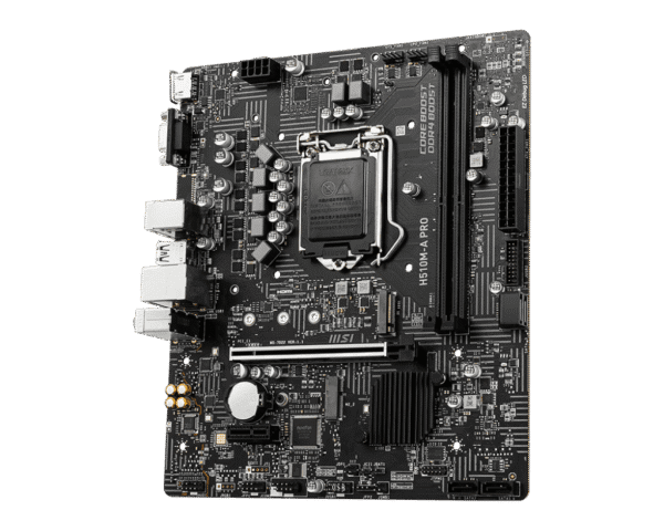 MSI H510MA-A Pro Motherboard Intel Socket LGA-1200 DDR4 NVME - Gambar 4