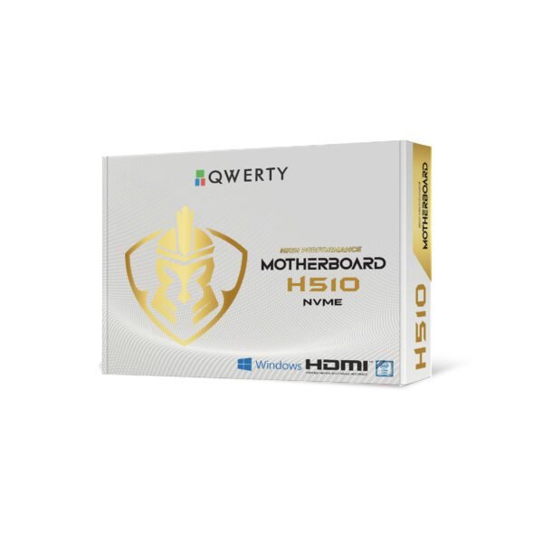 Qwerty H510 Motherboard Intel Socket LGA-1200 DDR4 NVME - Gambar 3