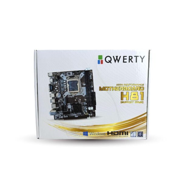 Qwerty H81 Motherboard Intel Socket LGA-1150 DDR3 NVME - Gambar 3