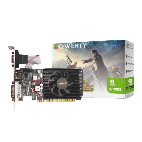 Qwerty VGA Card Nvidia Geforce GT610 2GB DDR3 64Bit - Gambar 2