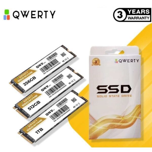 Qwerty SSD SATA M.2 NVME 256GB 512GB 1TB