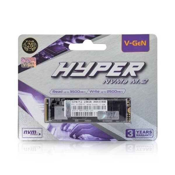 V-Gen SSD SATA M.2 NVME Hyper 128GB 256GB 512GB 1TB