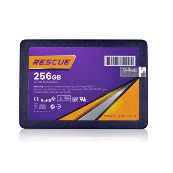 V-Gen SSD SATA 2.5 Inch Rescue 128GB 256GB 512GB 1TB - Gambar 4