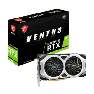 MSI VGA Card Nvidia Geforce RTX 2060 Ventus OC 12GB GDDR6 192Bit