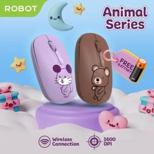 Robot M260 Mouse Wireless Karakter