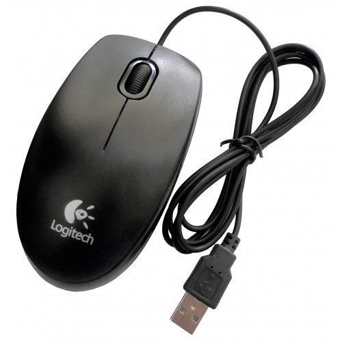 Logitech B100 Mouse Optik USB - Gambar 2