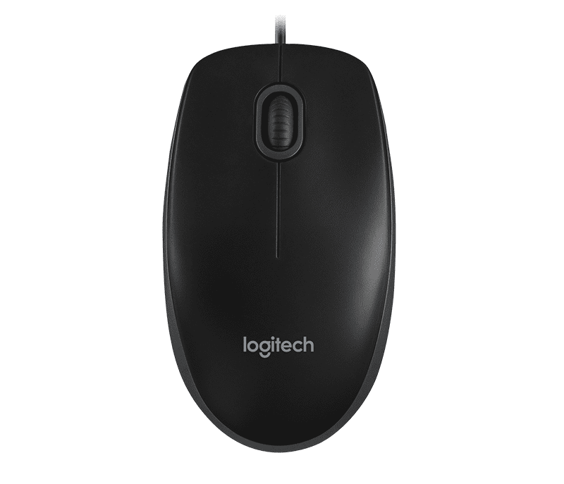 Logitech B100 Mouse Optik USB - Gambar 4